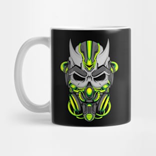 Oni With Poison Gas Mask Mug